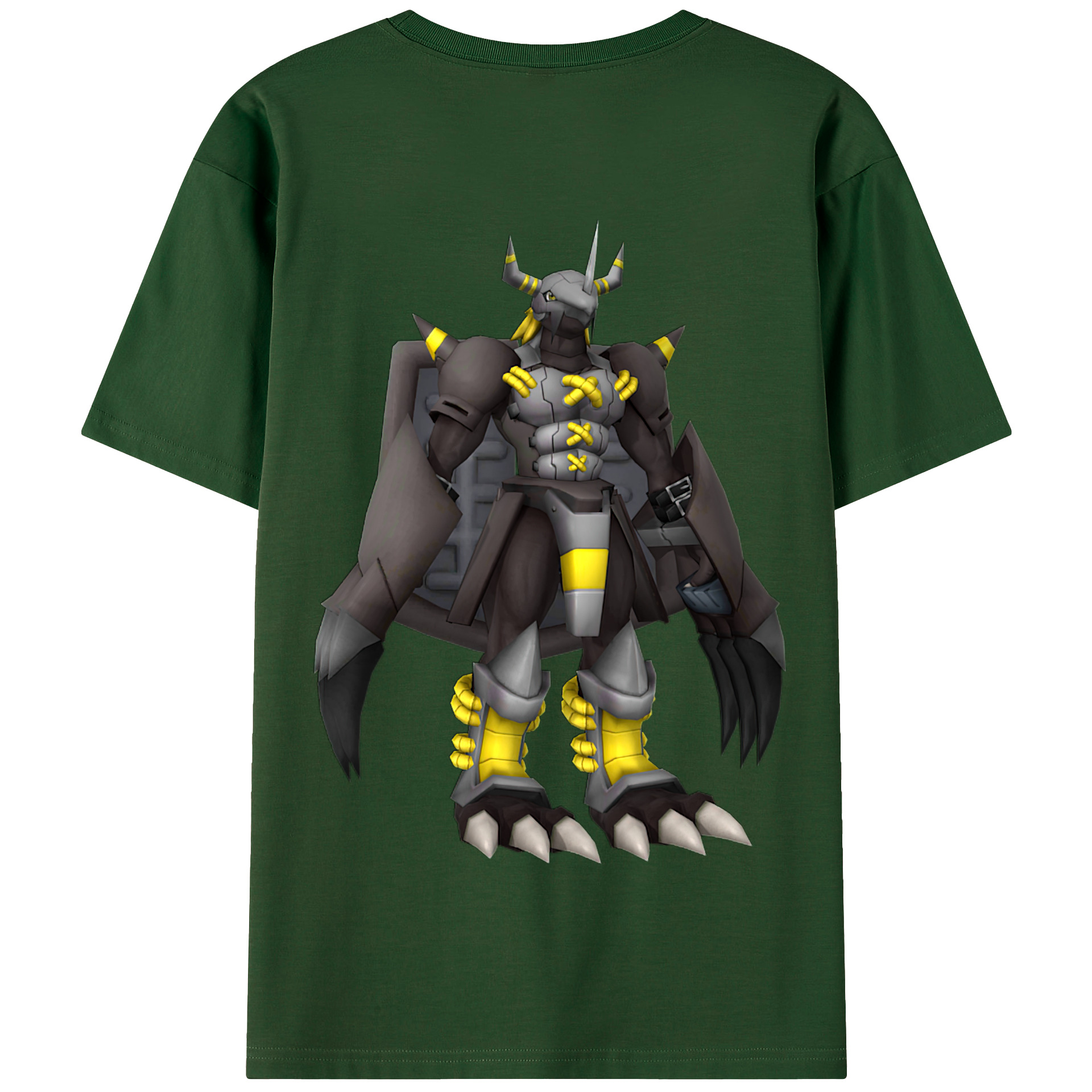 （画像用） Digimon デジタルモンスター/デジモン 綿100％半袖Tシャツ（背面プリント）
